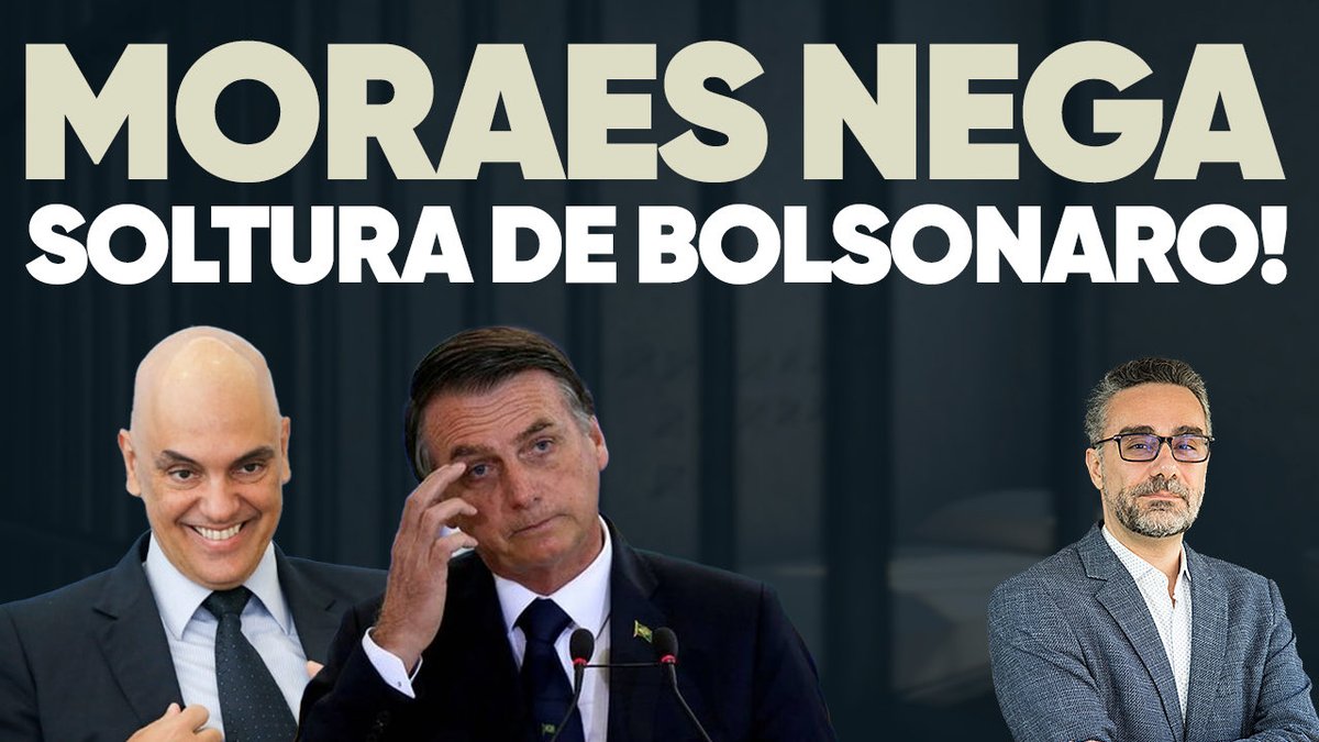 🚨 Moraes manteve Bolsonaro preso mesmo depois de ser excluído do inquérito? A PGR confirmou que ele não é parte do processo, então com base em que Moraes justifica essa decisão? Prisão sem inquérito, sem denúncia e sem lei? Confira minha análise 👇🏻