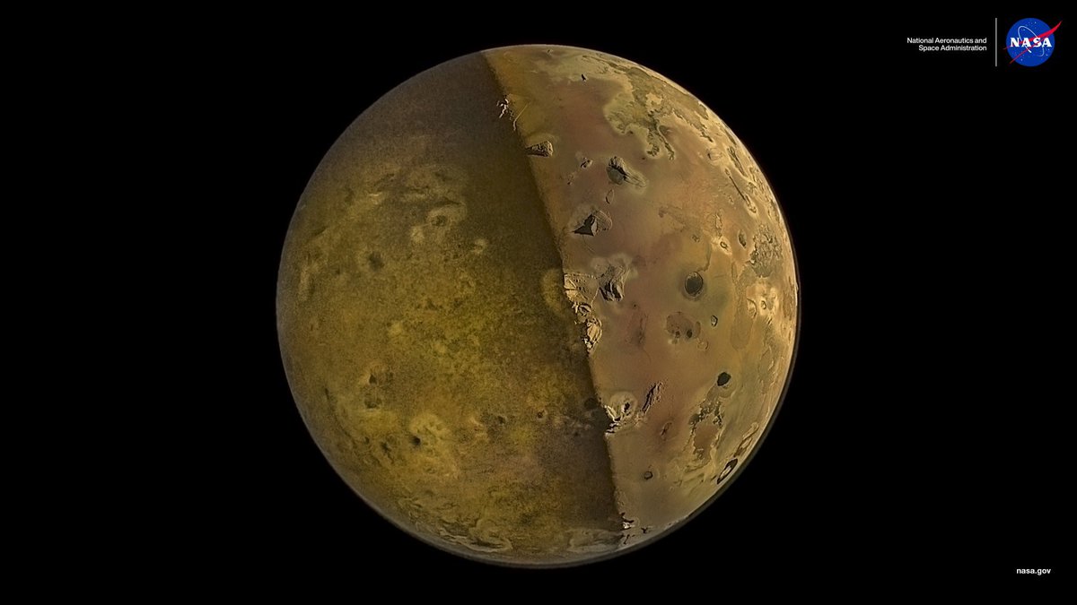 'Jupiter’s Volcanic Moon Io' From the #NASA_App : 
nasa.gov/image-article/…