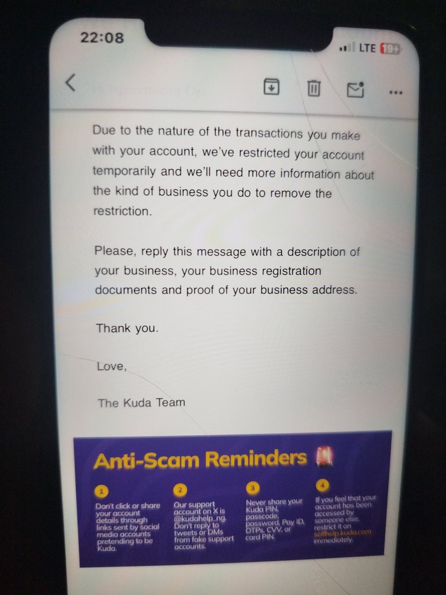IdholoB's tweet photo. @ifiona1036 @jennygodswill Why you feel say I dey lie, na everybody dey chase clout? 
I have sent every information they asked, CAC, business address, photos and what I do. This is the 8th month, they have not given a reply, if you message them, our team will get back to you. For 8 months https://t.co/LRjBNKz47Q