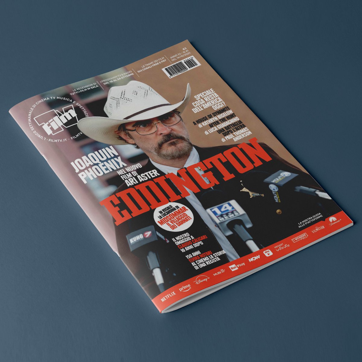 #FilmTv n° 41 è in edicola, online e in-app da martedì 14/10/2025. Scopri di più: filmtv.press/filmtv202541