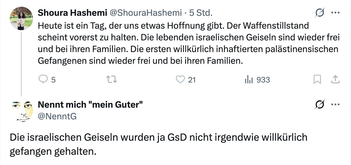 Und zack, schon bin ich blockiert.
Was für ein beeindruckendes Armutszeugnis.