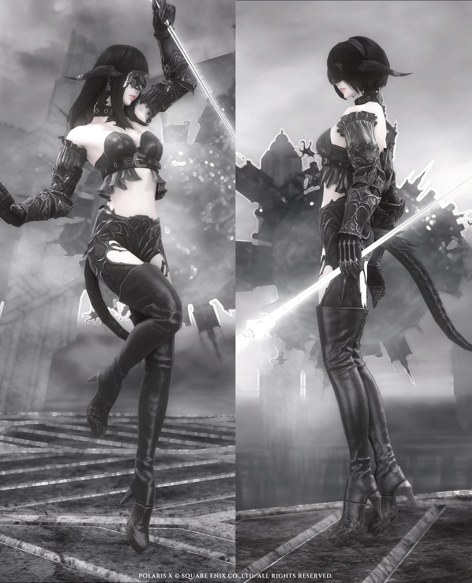 Starpolx's tweet image. #FF14 #後角愛好会 #おはウラ #アウラ