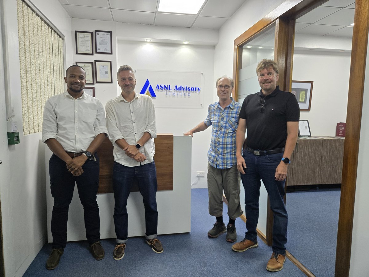 simbahd's tweet image. Building working Partnerships. Great day of hosting our partners from @GTK_FI
@ASNLAdvisory, we are looking forward to growing business relationships between Finland and Tanzania and happy with the trend thus far
#LocalContent