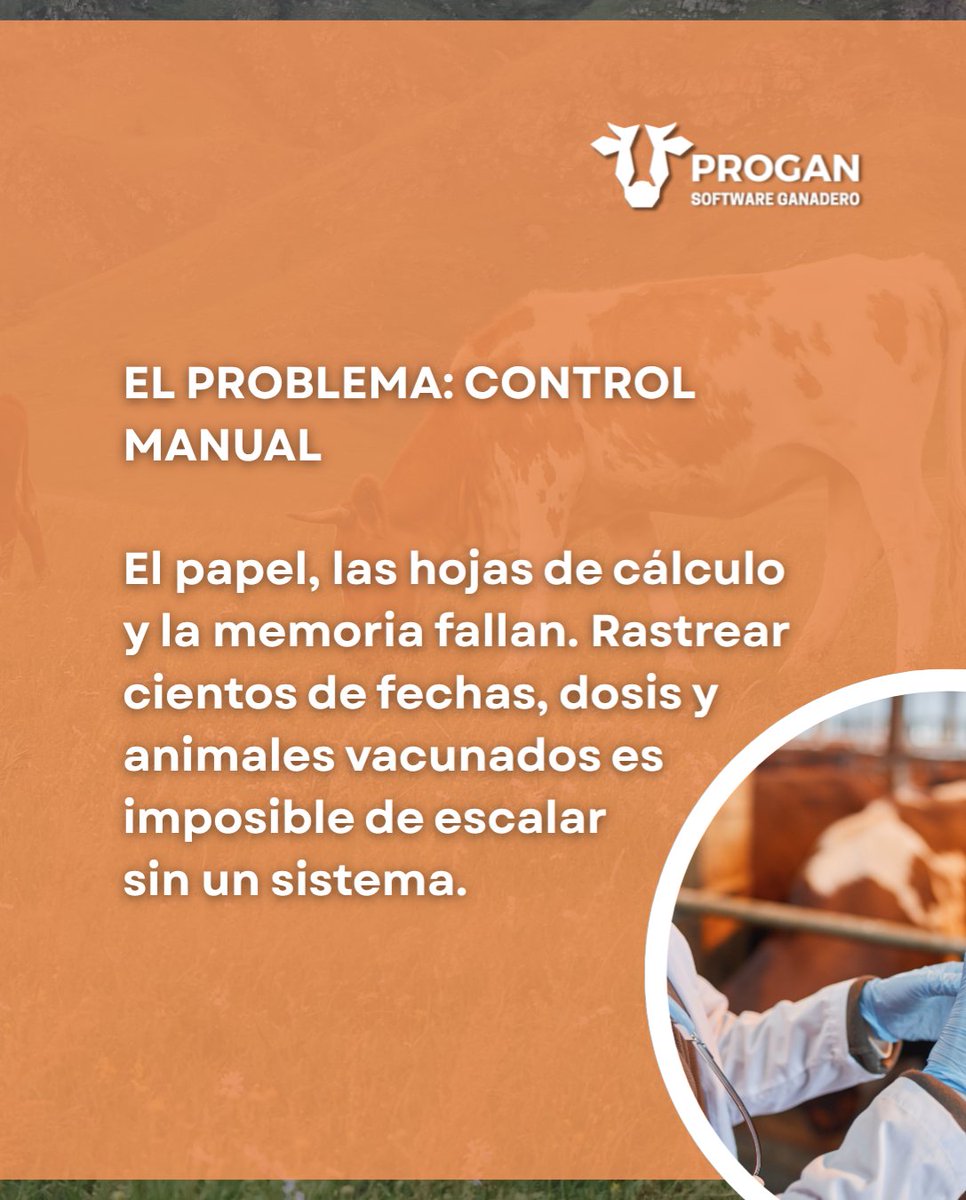 ProganSoftware's tweet image. Epidemias por olvido, ¿te suena? 🐂❌
Garantiza la cobertura total de vacunas y la trazabilidad con tecnología.
PROGAN Software te notifica, registra y protege tu inversión. ¡Cero errores en el manejo sanitario!
progansoftware.com
#SoftwareGanadero #SaludAnimal #PROGAN