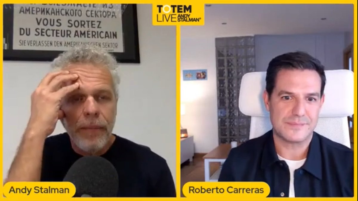 Maravillosa conversación sobre Inteligencia Artificial en nuestra profesión con <a href="/AndyStalman/">Andy Stalman</a>, qué enorme eres amigo! Qué cómodo estuvo en ese TÓTEM LIVE, a lo kamikaze, sin guion ni nada, pero tan de verdad ♥️ Gracias amigo!

youtube.com/live/nsQFe7bgi…