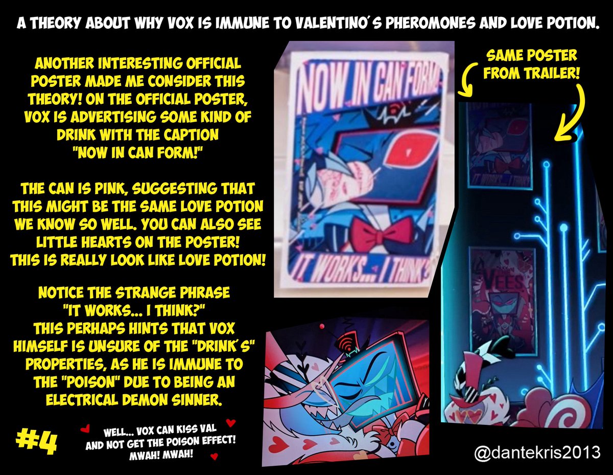 Guys I have a new crazy theory about Vox and Love Potion