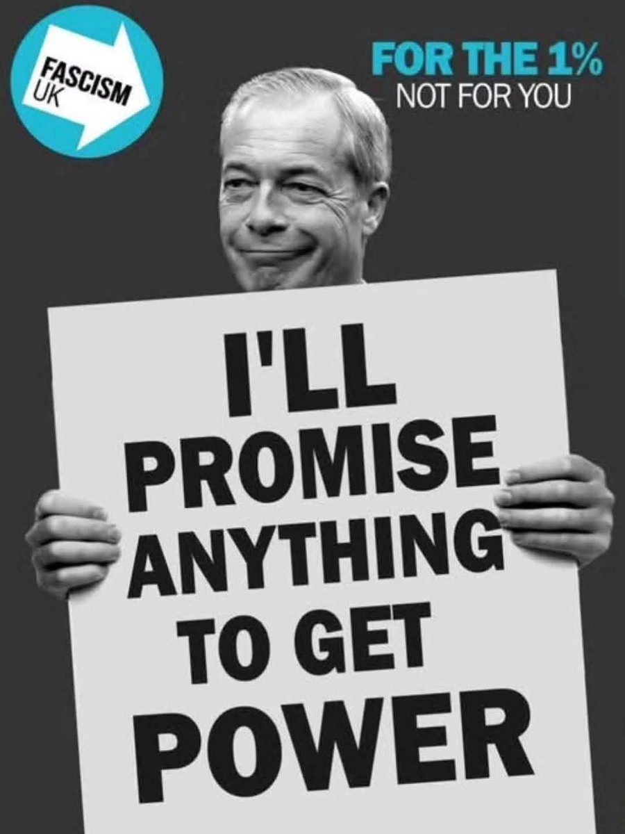 Y’all better belive it. #TheManWhoGaveUsBrexit #NigelFarage #Liar