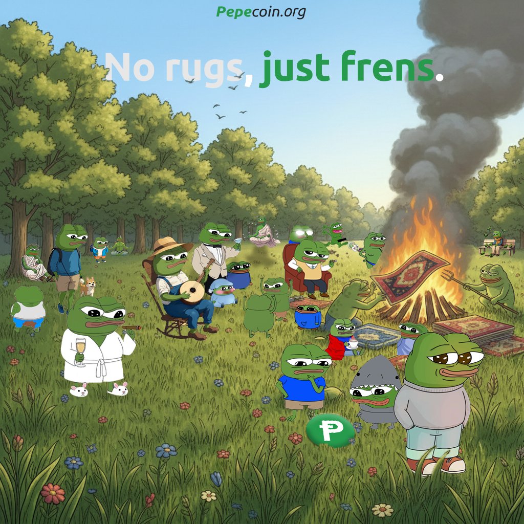 ZiggyMars44806's tweet image. No rugs, just frens. @PepecoinNetwork $PEP $PEP #Norugsjustfrens