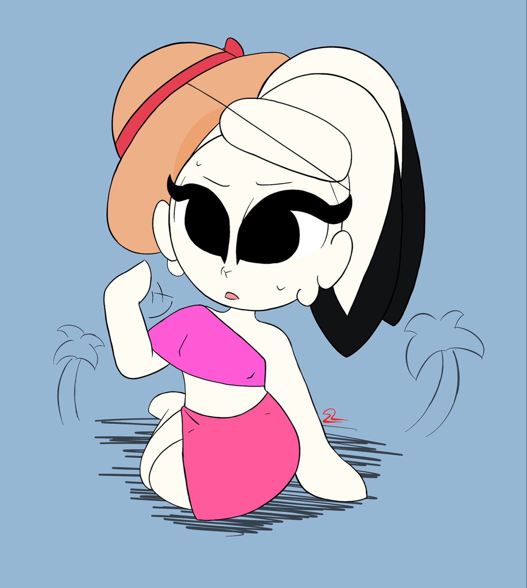 I forgot I had something I could’ve finished for awhile, uh oopsie daisy!

Also, is nobody gonna tell her that it’s getting colder now?