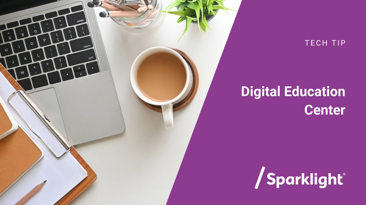 sparklightcares's tweet image. Whether you're a total newbie or just need a refresher, our FREE Digital Education Center is here to help. Learn everything from internet basics (hello, #WiFi!) to staying safe online. sparklight.com/digitalliteracy
#TechTip #DigitalLiteracy