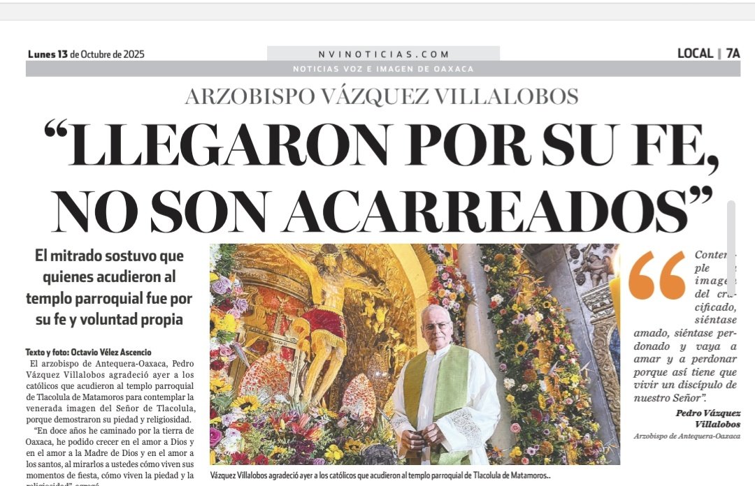 #NOTICIAS
Lunes 13 de octubre de 2025
nvinoticias.com/impresa 👇