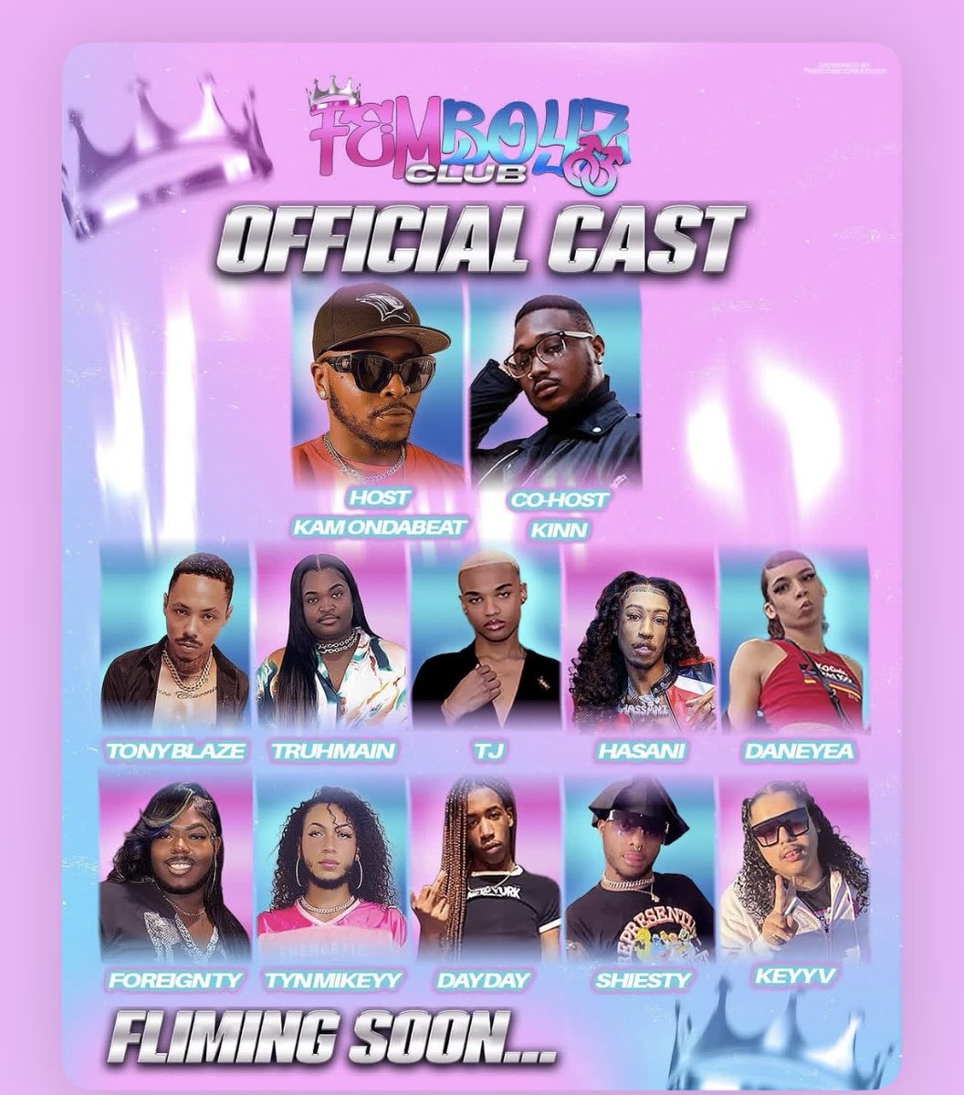 NEW UPCOMING SHOW 
•FEMBOYZ CLUB•
ONLY ON V1TVNETWORK 2026 WE COMING VEGAS SEE YOU SOON🩷🩵 #Femboyz #FBCSZN1 <a href="/v1tvnetwork/">V1TV NETWORK</a> THAT PRETTY MF🫐🥥