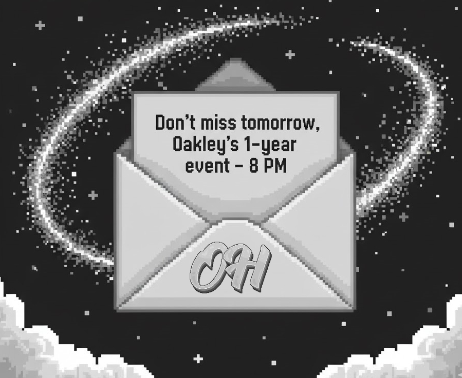 xenellHABBLET's tweet image. Amanhã, 14/10!  

Chá da Xenell especial de 1 aninho da Oakley! 🥳🥳
#Habblet #OldHabblet #1AnoOakley @OakleyBlet @mktoldhabblet @OldHabblet