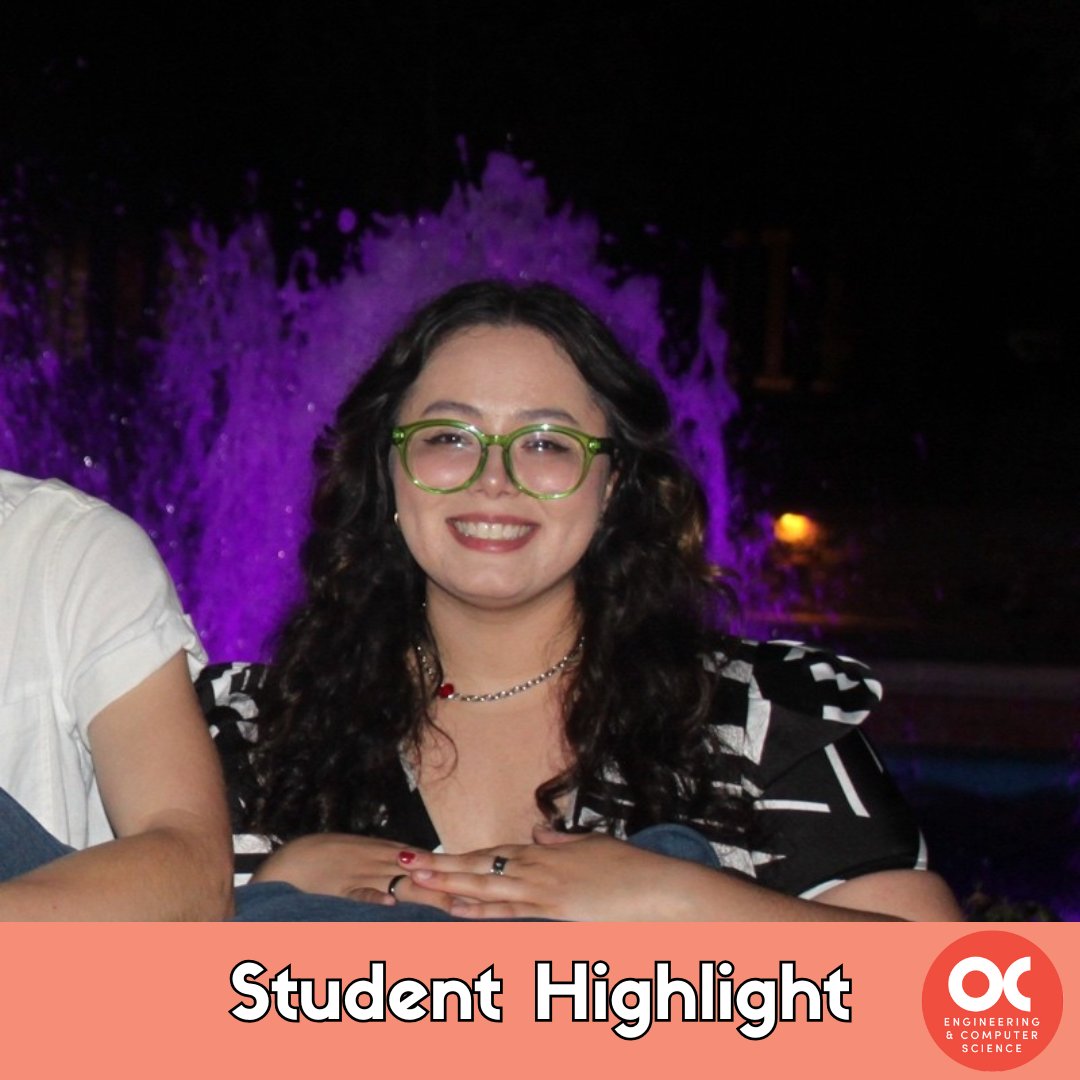 oc_cecs's tweet image. OC celebrates Cybersecurity senior Emily Forster for earning the SMART scholarship, which provides tuition coverage, stipends, summer internships, & a career with the DOD after graduation. Congrats, Emily! Learn more from OC’s student newspaper The Talon: tinyurl.com/CECSEmily