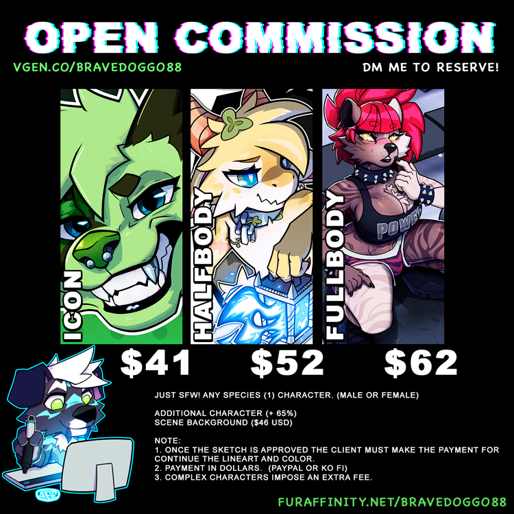 Bravedoggo88 - OPEN COMMISSIONS tweet media