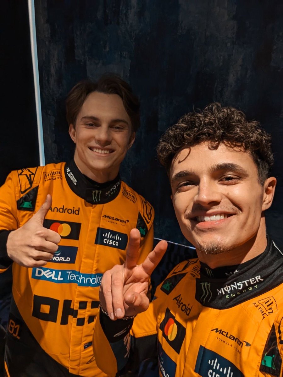 landoslawyer's tweet image. lando "i dont take selfies unless i got a trophy in my hand" norris — a thread ˚ʚ♡ɞ˚