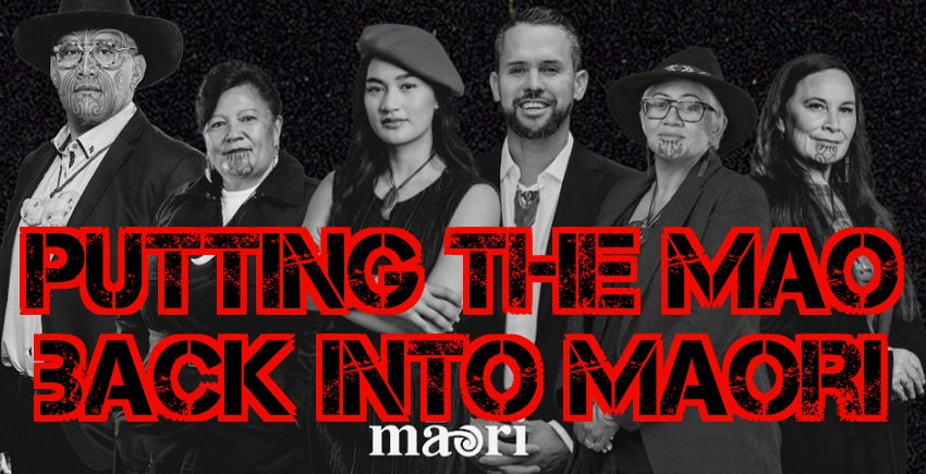 NuZillund's tweet image. Putting the Mao in Maori
#stolenquote