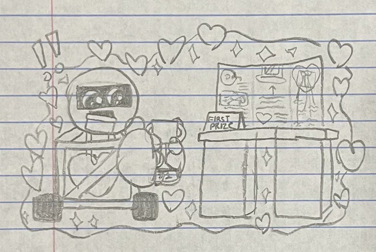 ryderis_stupid's tweet image. day 10 of drawing first prize until i get his makeship plushie #baldisbasics #baldisbasicsplus #firstprize
day 10: science fair!