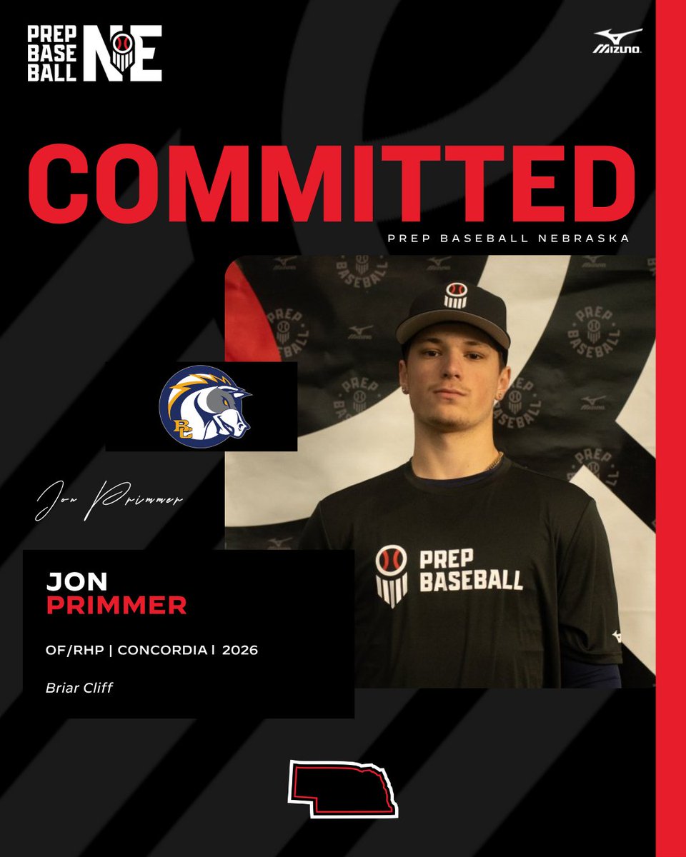 Prep Baseball Nebraska (@prepbaseballne) on Twitter photo ๐๐ผ๐บ๐บ๐ถ๐๐บ๐ฒ๐ป๐ ๐ช๐ฎ๐๐ฐ๐ต
Jon Primmer (2026, OF/RHP, Concordia) commits to Briar Cliff.
๐ค loom.ly/9VYrrEM
<a href="/JonPrimmer/">Jon Primmer</a> l <a href="/CliffBaseball/">Briar Cliff Baseball</a> ๐๐ผ๐บ๐บ๐ถ๐๐บ๐ฒ๐ป๐ ๐ช๐ฎ๐๐ฐ๐ต
Jon Primmer (2026, OF/RHP, Concordia) commits to Briar Cliff.
๐ค loom.ly/9VYrrEM
<a href="/JonPrimmer/">Jon Primmer</a> l <a href="/CliffBaseball/">Briar Cliff Baseball</a>