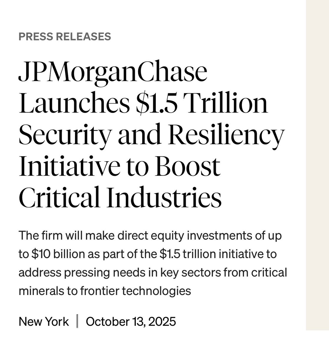 Defiladefire's tweet image. jpmorganchase.com/newsroom/press…