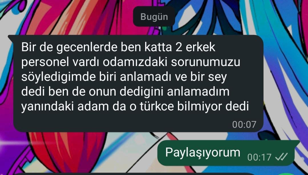 justacelyaa's tweet image. Yeni açılan Bilecik YENİ HALİME HATUN KIZ YURDU KYK Yurdunda erkek personellerin sabah akşam elini kolunu sallayarak gezdiğine ve odalara girip eşyaları karıştırdıklarını iddia eden öğrenciler var, yurt ayaga kalkmis‼️
Bize iletilenler bunlar‼️‼️‼️