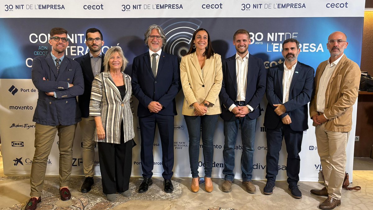 La Nit de l'empresa de <a href="/PatronalCecot/">Patronal Cecot</a> és una ocasió magnífica per reconèixer el teixit empresarial de #Terrassa i comarca.

Enguany, una 30a edició en la que s'ha premiat la trajectòria del fundador de la <a href="/fageda/">La Fageda</a>, Cristóbal Colón.