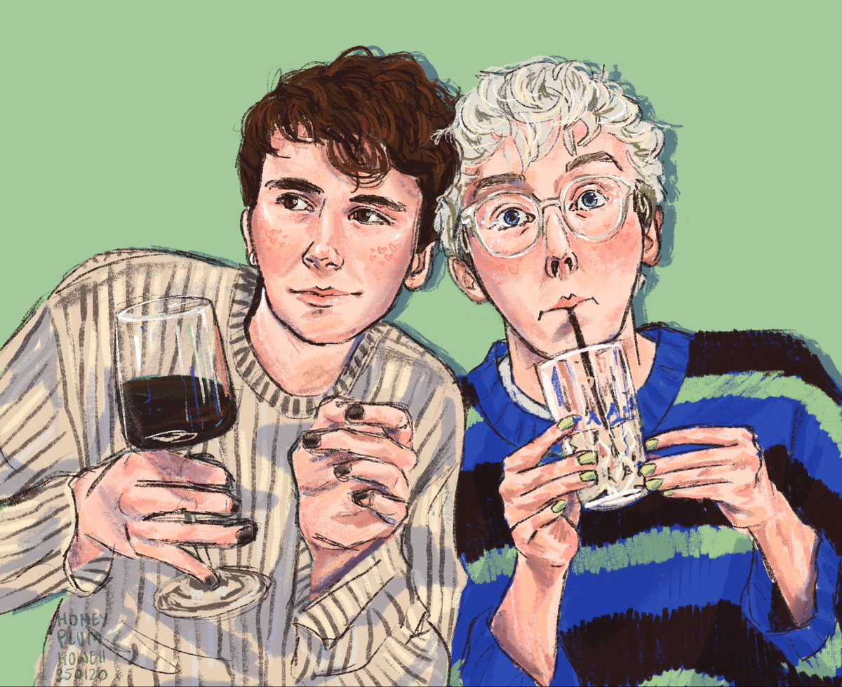 incredibly proud of <a href="/danielhowell/">Daniel Howell</a> and <a href="/AmazingPhil/">Phil Lester</a> for being so brave, and putting all their thoughts and feelings into (often very funny) words time and again💚🩵💙

here’s to the future of dan &amp; phil!!!