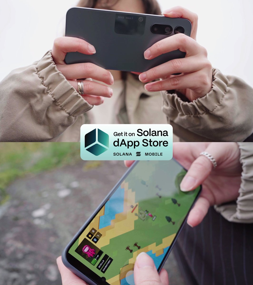 blockstranding's tweet image. A huge milestone just reached.
Block Stranding is now live on the @solanamobile dApp Store!
Bringing real-time onchain gameplay to activate the next wave of Solana gaming.
Exclusive rewards for the Solana Mobile community coming soon.