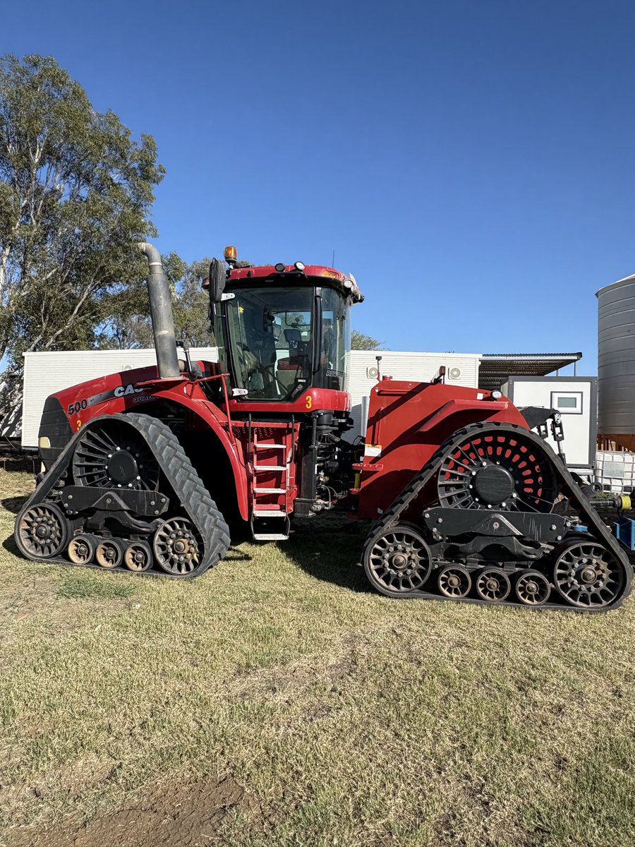 Anyone got photos of where they mounted fire extinguishers on a #quadtrac ? 
Harvest25 prep. Thanks