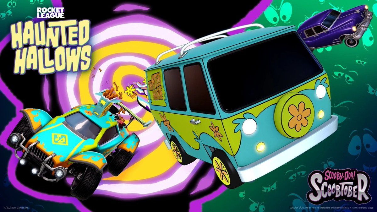 SamLeakss's tweet image. SCOOBY DOO MYSTERY MACHINE FOR FORTNITE + ROCKET LEAGUE GIVEAWAY 🎁
- Follow me and @fortnitecarguy
- Like and Retweet this post
- Winner drawn in 24 Hours, good luck!!