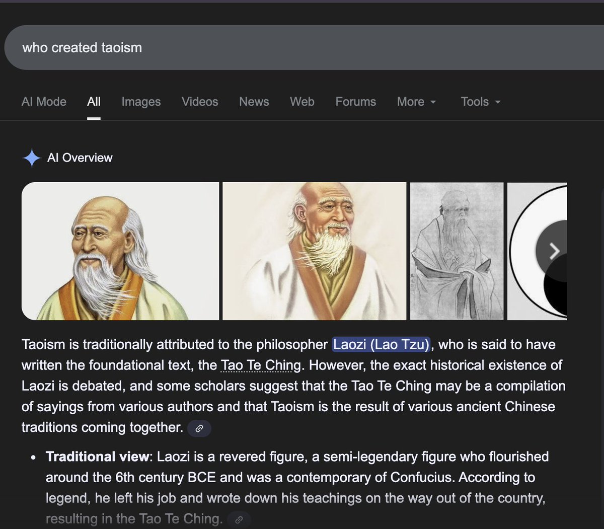 Lao Tzu (老子), the ancient Chinese sage and author of the Tao Te Ching (道德经), is regarded as the father of Taoism. Disillusioned by society, he left civilization and wrote his wisdom before disappearing into the mountains. His core teaching, Wu Wei (无为) — “non-action” or