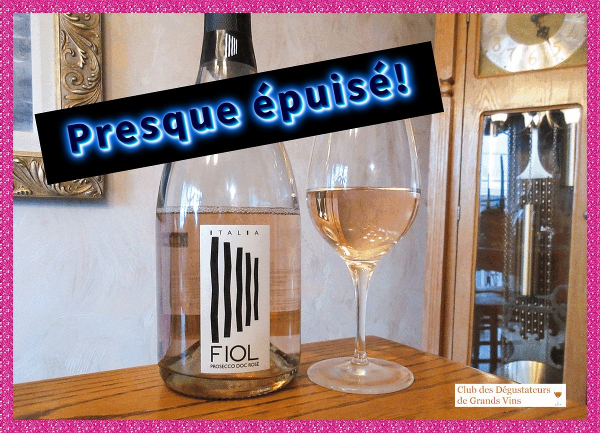 .
On dirait presque que notre bien-aimé monopole ne croit pas beaucoup au potentiel du 𝐩𝐫𝐨𝐬𝐞𝐜𝐜𝐨 𝐫𝐨𝐬é (qui doit contenir au moins 15% de Pinot noir), souvent meilleur que le prosecco blanc régulier.
Il y a presque 50 proseccos blancs actuellement disponibles pour à