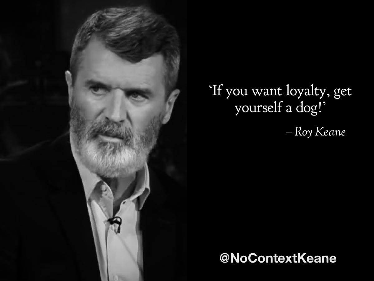 Never a truer word spoken.