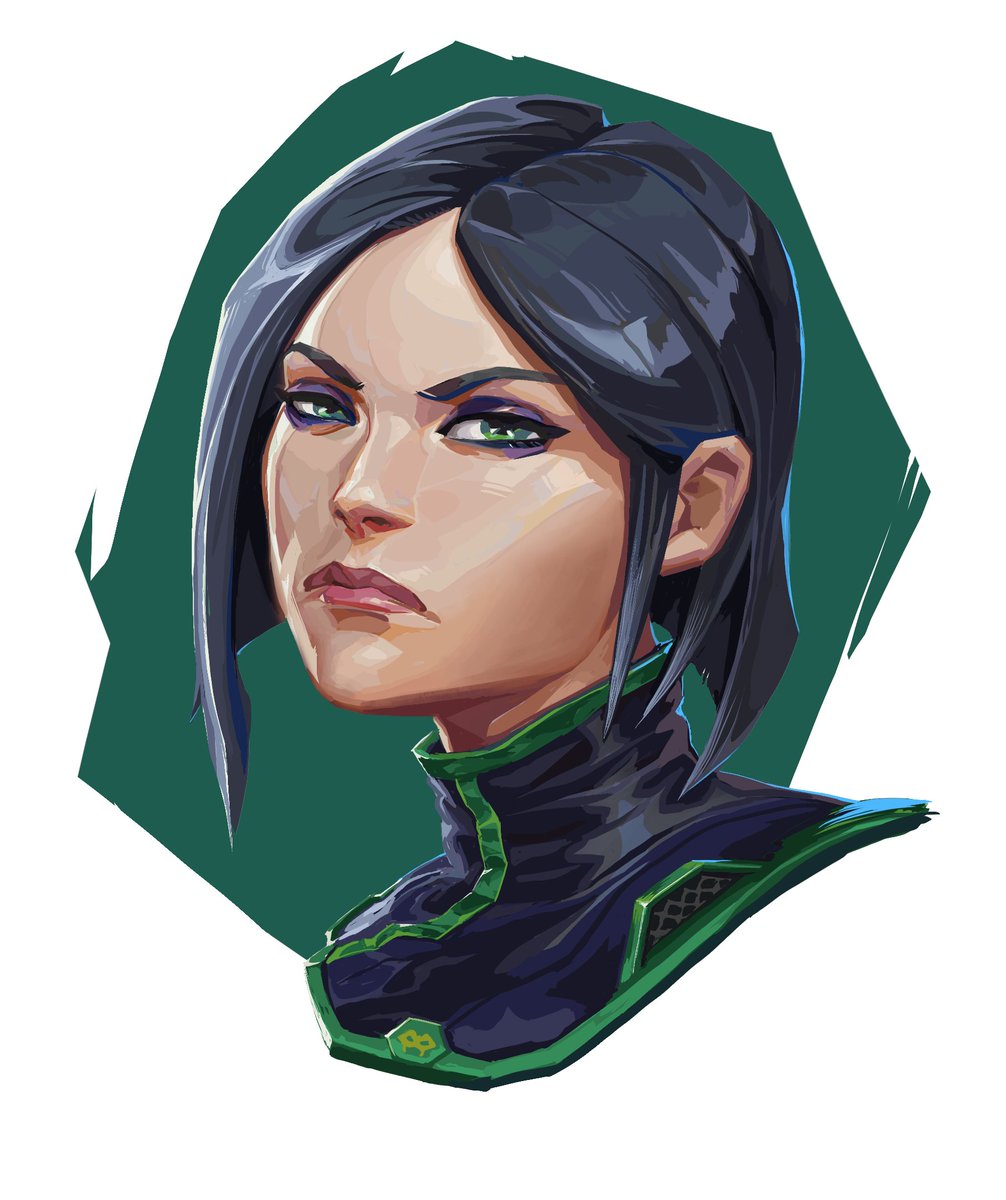 ryanleeart's tweet photo. Finished a Viper speedpaint from Valorant. What do you think? #Valorant #Viper https://t.co/NTbxh337ou