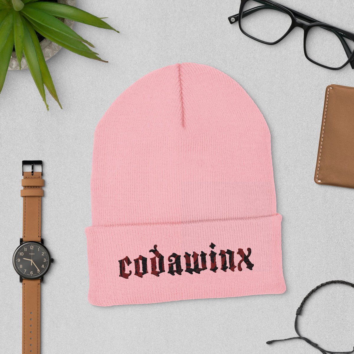 CodawinxSteph's tweet image. Just vibin' with our Codawinx Cuffed Beanie! Snug fit, lowkey flex for those chill days. Grab yours for $51.95 🖤 #BeanieVibes #ChillStyle codawinx.com/products/codaw…
