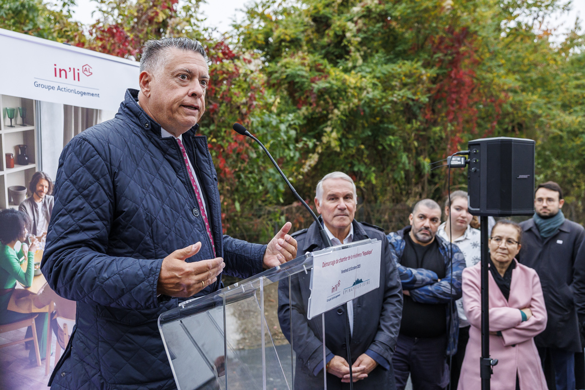 inli_officiel's tweet photo. 🏗️ Vendredi 10/10 a eu lieu le lancement du chantier de la résidence « République » à @epinaysurseine, réalisée en maîtrise d’ouvrage directe par in'li avec Séméio Architecture

+ d'infos 👉 https://t.co/e084k6DvKd https://t.co/k6nPIof9Yl
