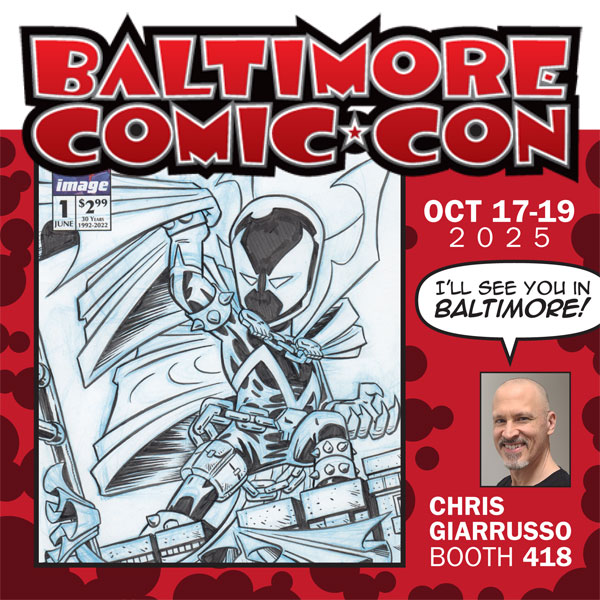 Chris Giarrusso (@chris_giarrusso) on Twitter photo The countdown is on! <a href="/baltimorecomics/">Baltimore Comic-Con</a> Baltimore Comic Con starts this Friday! I'll see you there! The countdown is on! <a href="/baltimorecomics/">Baltimore Comic-Con</a> Baltimore Comic Con starts this Friday! I'll see you there!
