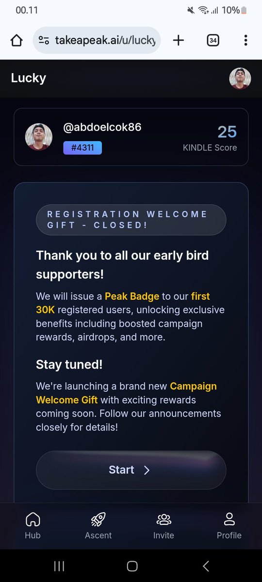 pranotogang's tweet photo. @TakeAPeakAI @BNBCHAIN 25 KINDLE SCORE 🔥🕺

0x2429110b73e1e2dd49dbccd6fa1cd8a80df8e7b9 https://t.co/Wcp1NH9u5S