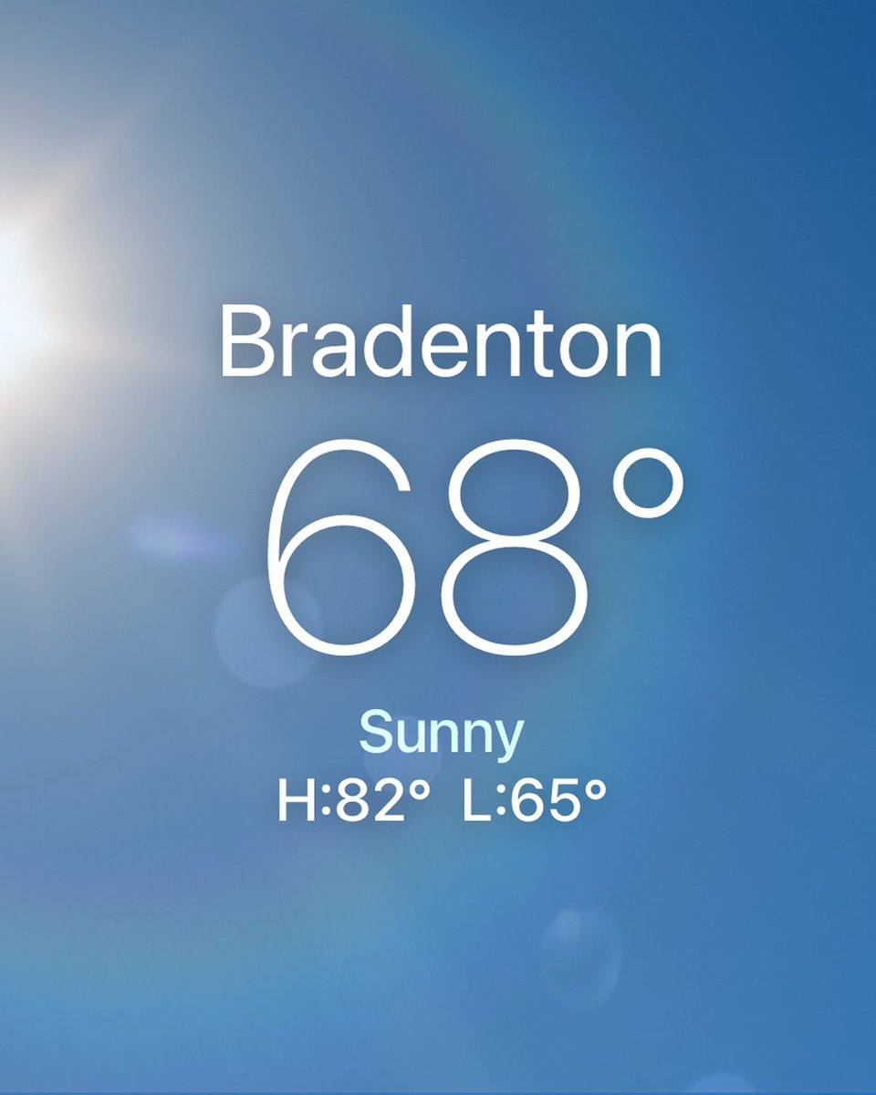 VisitBradenton's tweet photo. Is that fall we feel? ππ
Yeahβ¦ we think today calls for a Riverwalk stroll. π
#BradentonArea #RealAuthenticFlorida #FallTravel https://t.co/93YqDe3fLJ