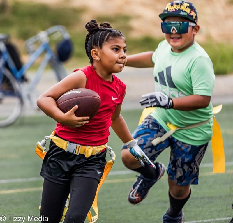 Laser focused on the end zone. 🏈🔥 She’s locked in &amp; nothing can break that determination.

That’s what it means to play with heart at #HOPAcademy. 💪

#FlagFootball #YouthSports #ChangingTheGame
