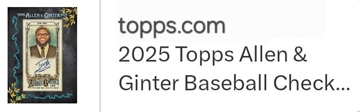 Monday drop 👇 #TOPPS #AD 

Details : bit.ly/475CRnc