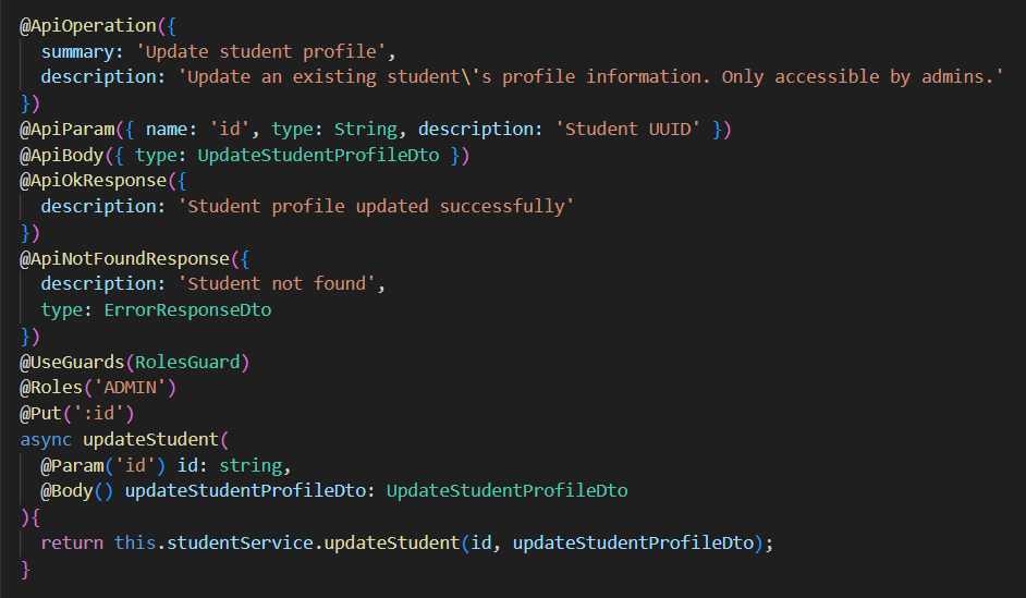 n3stxdev's tweet photo. #LUD16 Today, I implemented the Student Management feature for sms-app: backend APIs for view/edit/delete/pagination; frontend with gradient profile, real-time edit form, and searchable/sortable/paginated table. #LearningUtsav2025 #FestivalOfLearning #microservices https://t.co/WxgkLwKcBx