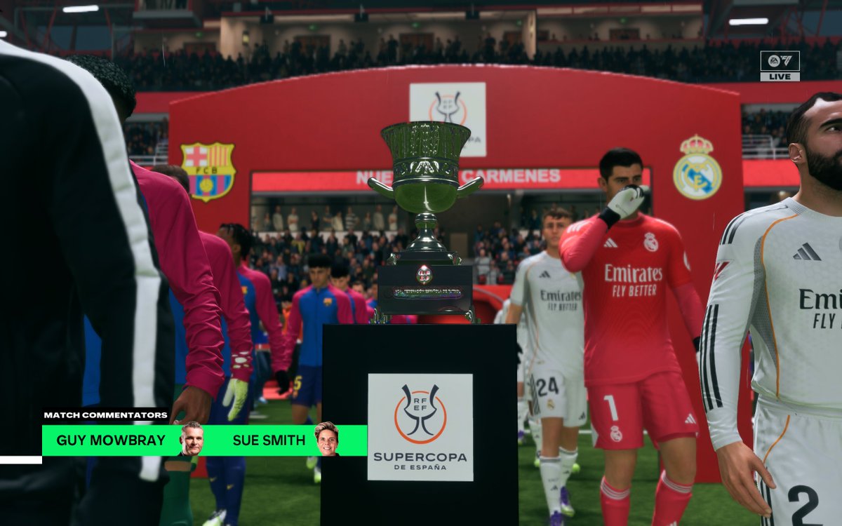 Beta10mods's tweet photo. Copa del rey and Supercopa de espana - FC26 Ultra Mod 0.1
✅ Fully Licensed Tournaments
✅ Real trophies added
Release in 24 hrs⏳
#fc26 #fc26mod #ultramod #modding #copadelrey #supercopa https://t.co/sbDv44vRTv