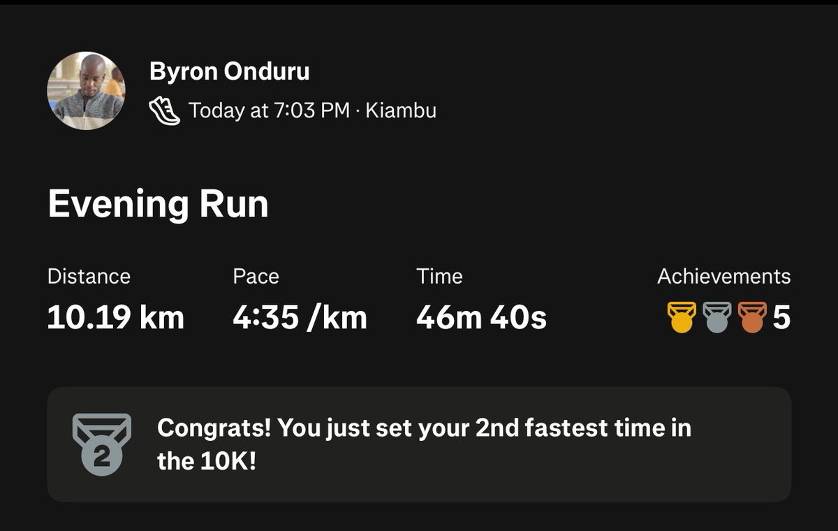 Monday conquered 🤙🏼
Stanchart ready