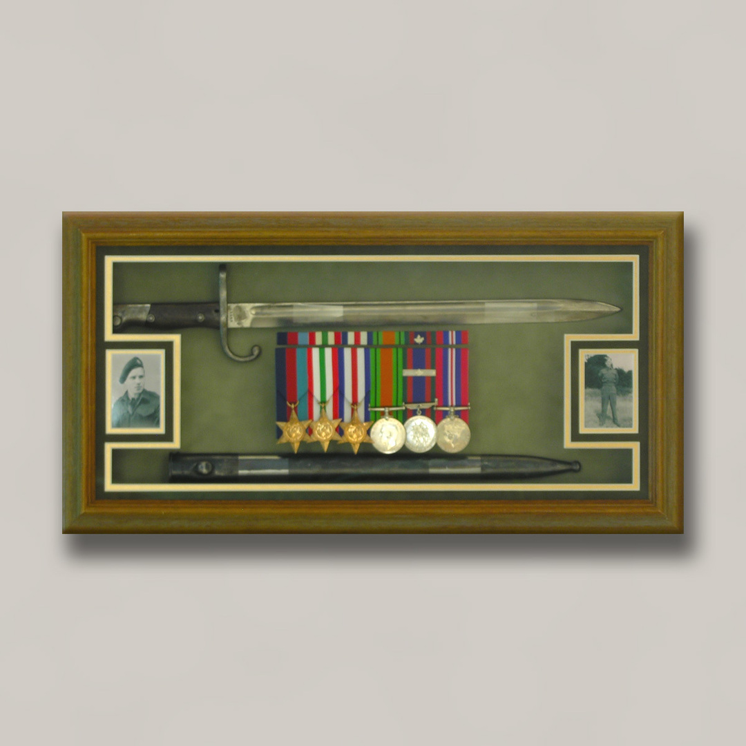 FramingNook's tweet image. Memories of Grandpa for Natasha&apos;s husband! A small but very effective display of family memories!  #CustomFraming #CustomFrames #RedDeer