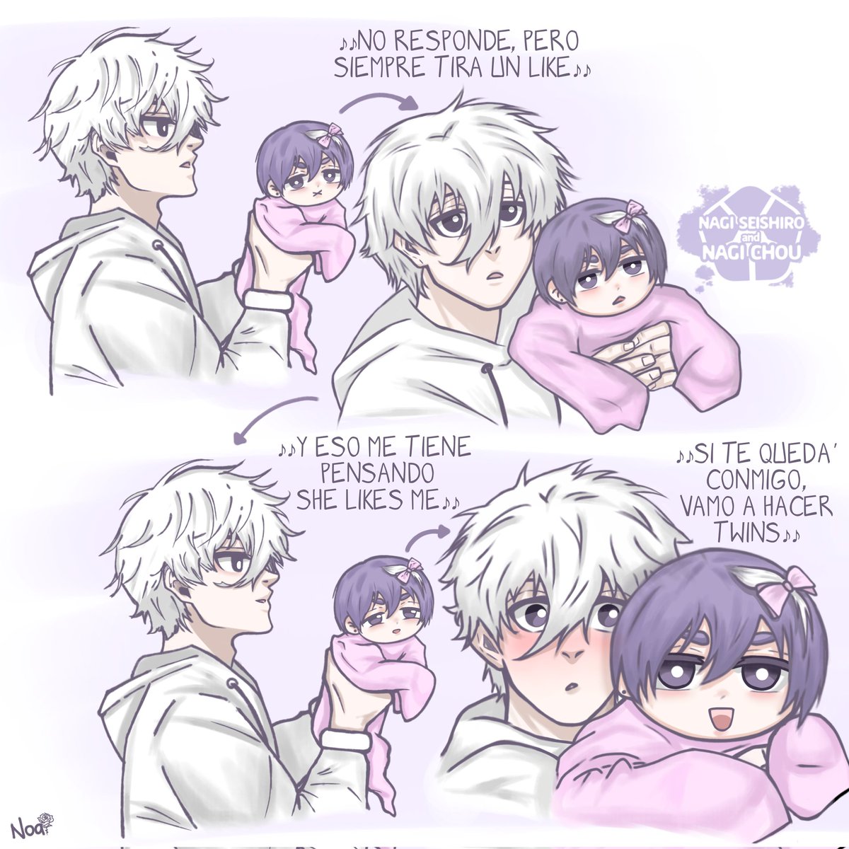 Vi el trend de TikTok con bebés y quise intentarlo con una wawa Nagireo 😭❤️‍🩹

#凪玲 #nagireo #ngro