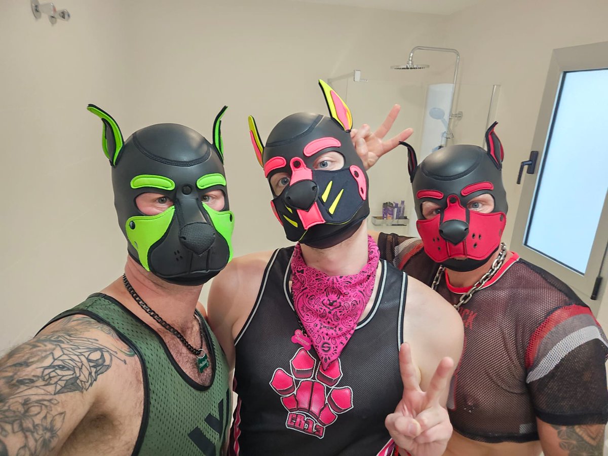 Well, that was a fun weekend for Mas Palomas Fetish Week! <a href="/MFW_GC/">MaspalomasFetishPride</a>

Was great seeing familiar faces, getting to know others better, and making new friends! 🐶😊 

I will now roll up in a ball and try to recover 🤣 

<a href="/SnkerPupBane/">Alpha Himbo Rubber Pup Bane</a>
<a href="/Pup_Nathair_/">Pup Nathair 🐶 🔜 Doggy weekend Club Locked</a>
<a href="/N_4_Neo/">Neo Way Of Thinking</a>