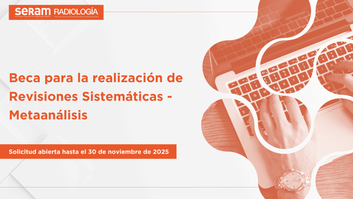 RevistaRADIOLO2's tweet photo. Últimos días para solicitar las ayudas de @RevistaRADIOLO2 y @SERAM_RX para realizar revisiones sistemáticas y metaanálisis ¡hasta el 30 de noviembre!
Toda la información aquí
https://t.co/xM8iLq4bEs https://t.co/6pTOEK3uBC