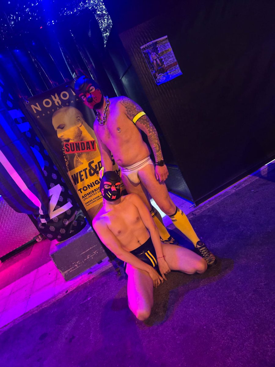 Great night at <a href="/wetandpiss/">Wet and Piss</a> <a href="/noxonclub/">noxonclub</a> with the boy <a href="/JacquesPup/">Pup Jacques</a> 🩷💛 and the super sexy <a href="/pisspal/">Pisspals 🐽💛💦</a> we all left dripping 💦

#pissplay #wetandwild #gaypiss #fetishweek #GCfetishweek