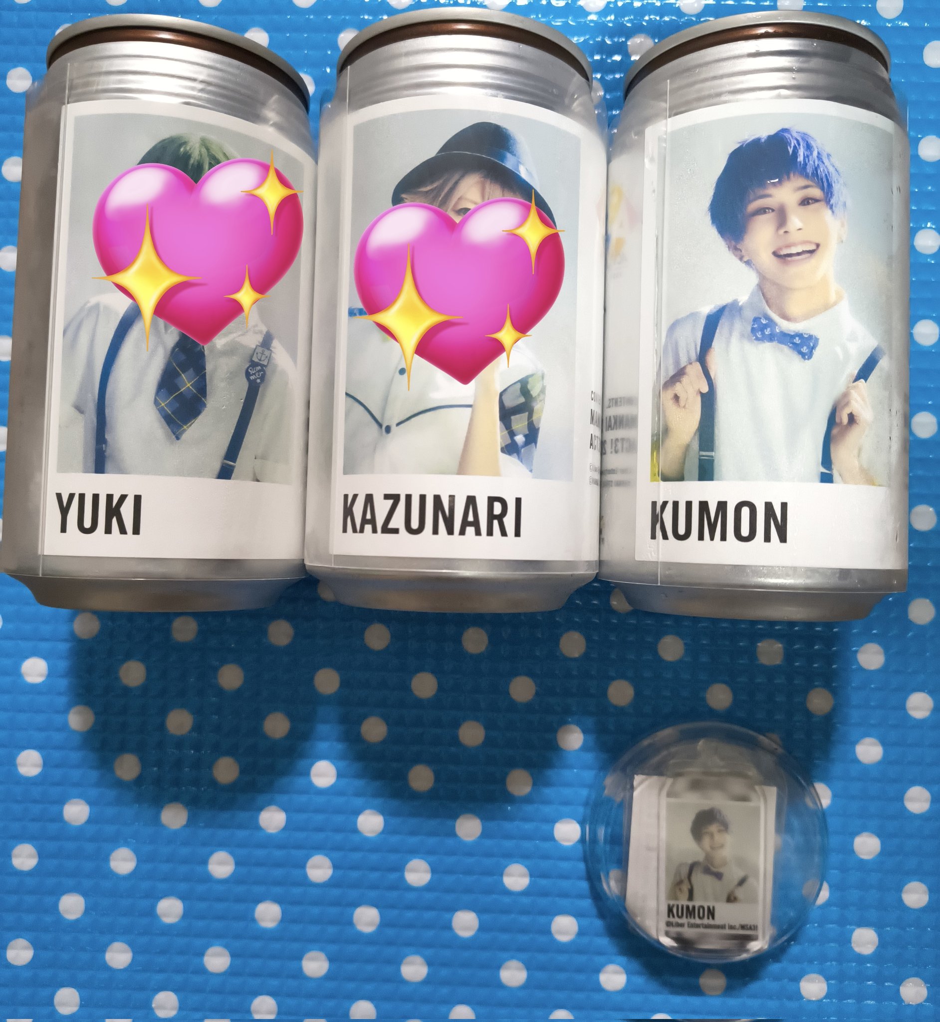 A3! エーステ 自販機缶 ラベル 当たりキーホルダー 万里 A3! エーステ 自販機 アクキー摂津万里 ラベル兵頭十座 - メルカリ